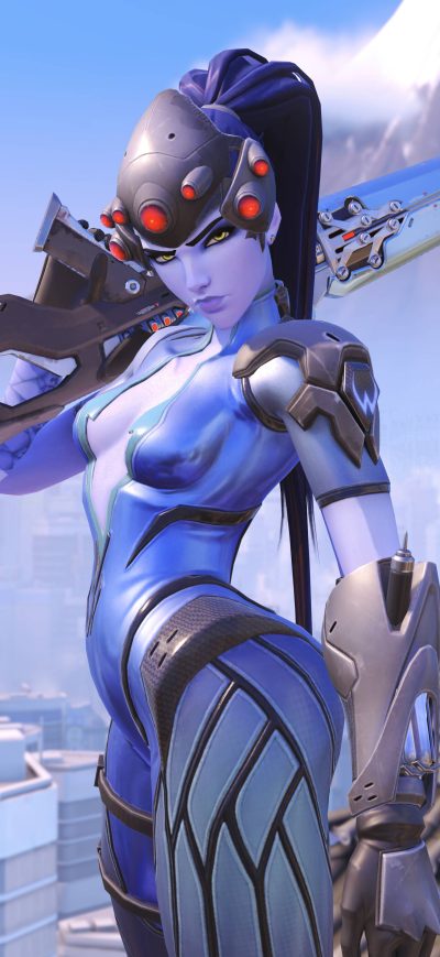 Fond d'écran iPhone Widowmaker Overwatch Artwork 5k