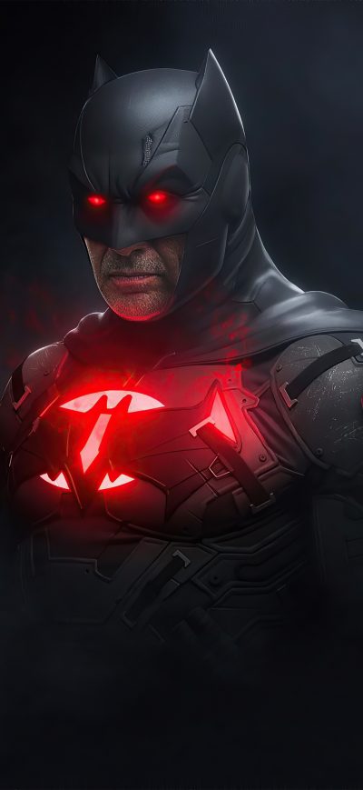 Fond d'écran iPhone Batman Red 4k 2020 Art