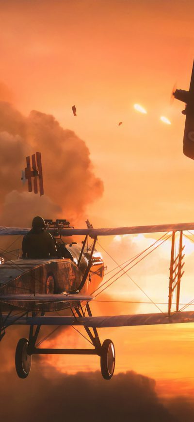 Fond d'écran iPhone Battlefield 1 Battle Flight 4k