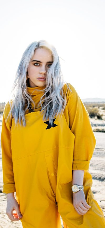 Fond d'écran iPhone Billie Eilish 2019
