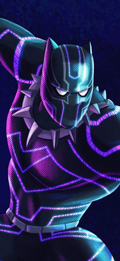 Fond d'écran iPhone Black Panther Claws