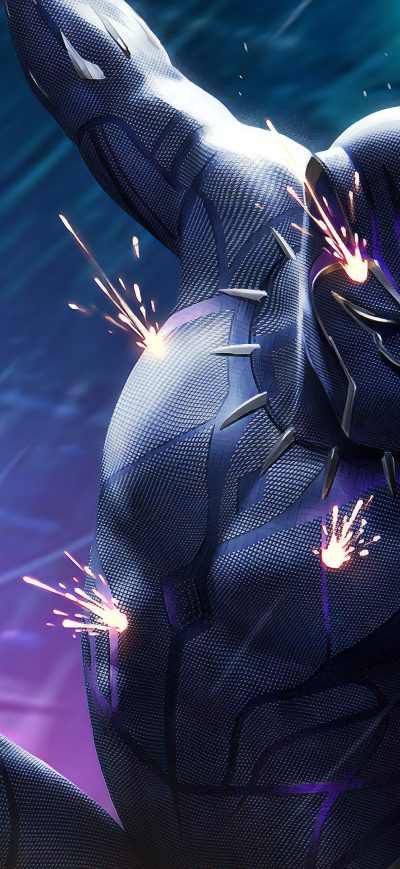 Fond d'écran iPhone Black Panther New Artwork 4k