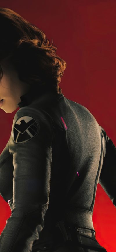 Fond d'écran iPhone Black Widow Old Poster 4k