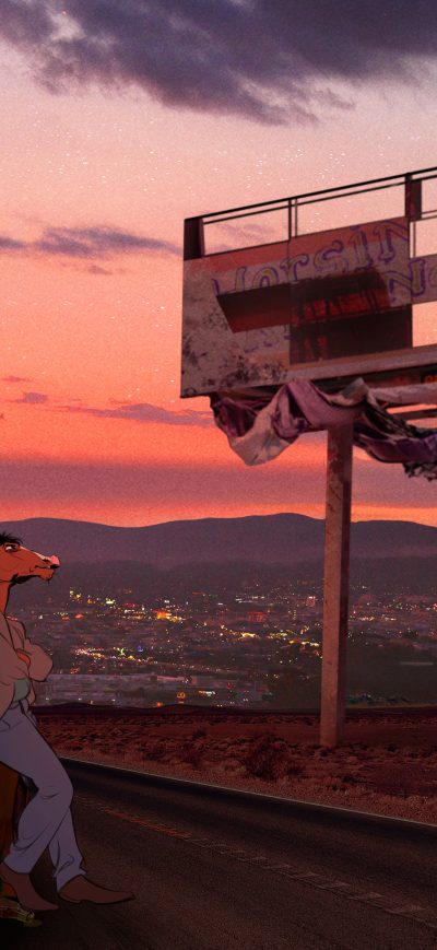 Fond d'écran iPhone BoJack Horseman Artwork