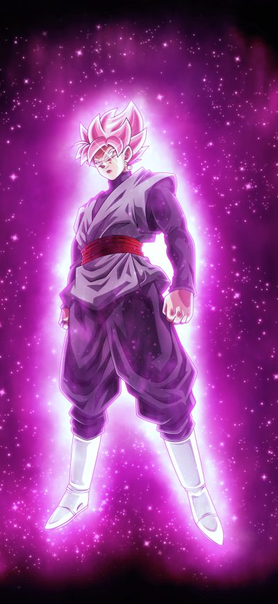 Fond d'écran iPhone Dragon Ball Super Super Saiyan Rose