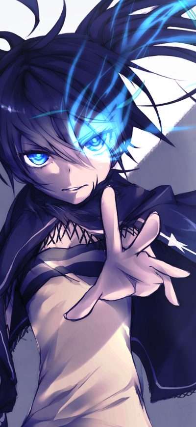 Fond d'écran Anime Black Rock Shooter sur iPhone