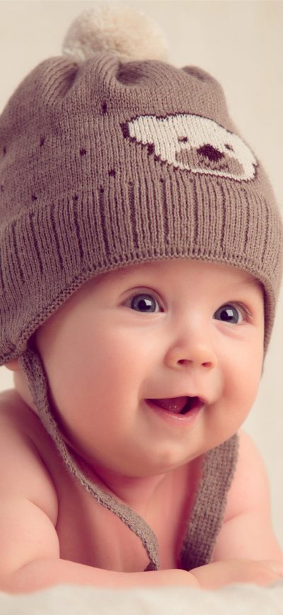 Fond d'écran Smiling Baby sur iPhone