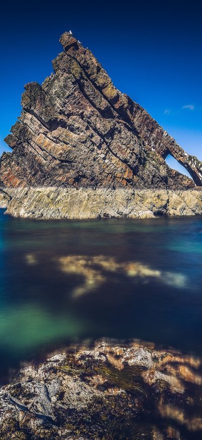 Fond d'écran iPhone Nature Ocean Rock