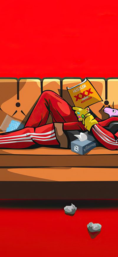 Fond d'écran iPhone Deadpool Chilling