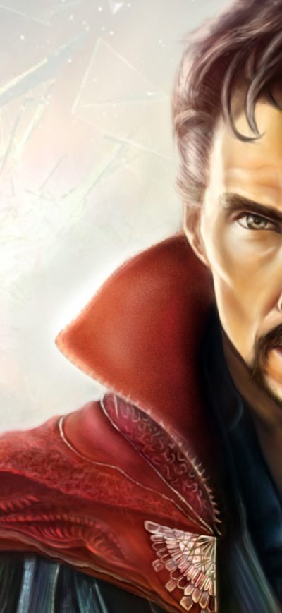 Fond d'écran iPhone Doctor Strange Paint Artwork