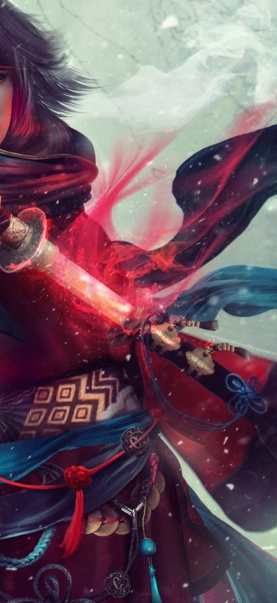 Fond d'écran iPhone Final Fantasy Original Character 4k