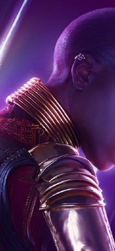 Fond d'écran iPhone Okoye In Avengers Infinity War New Poster