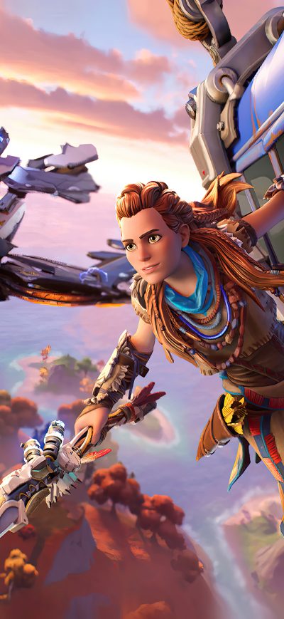 Fond d'écran iPhone Fortnite Aloy The Skywatcher 5k