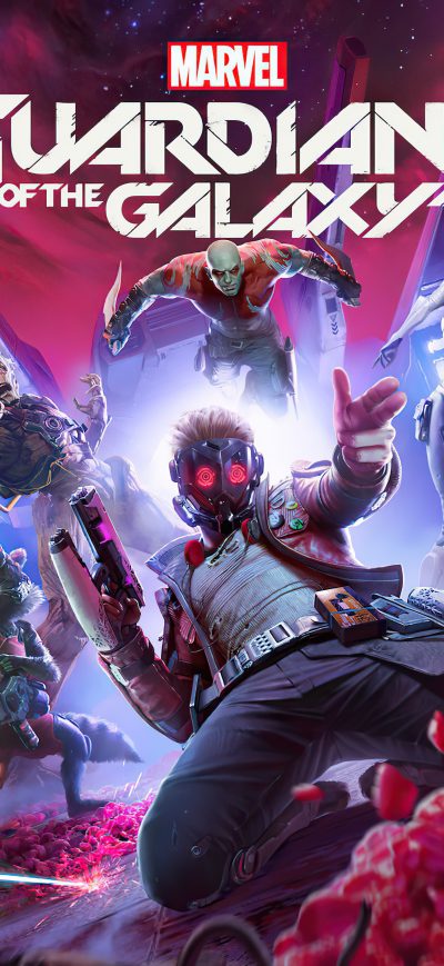 Fond d'écran iPhone Guardians Of The Galaxy Marvel 8k