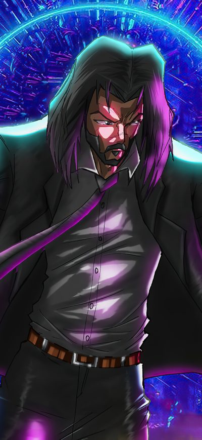 Fond d'écran iPhone John Wick Fan Artwork
