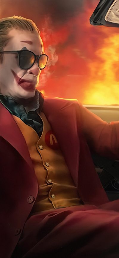 Fond d'écran iPhone Joker Movie Bosslogic Art