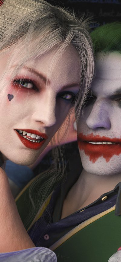 Fond d'écran iPhone Joker Harley 4k