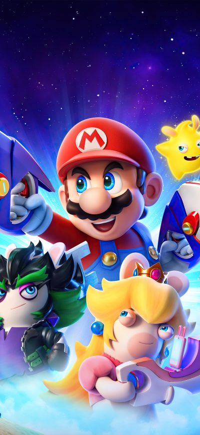 Fond d'écran iPhone Mario Rabbids Sparks Of Hope
