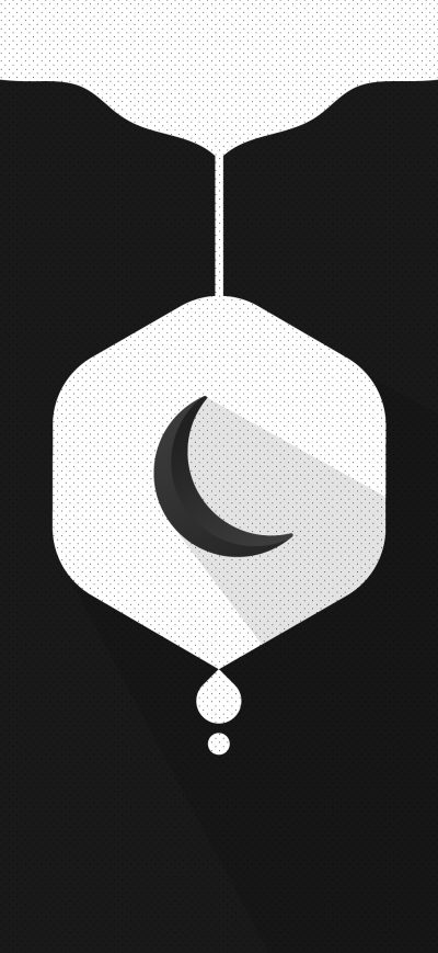 Fond d'écran iPhone Digital Moon Art 4k