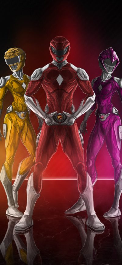 Fond d'écran iPhone Power Rangers 2020 4k