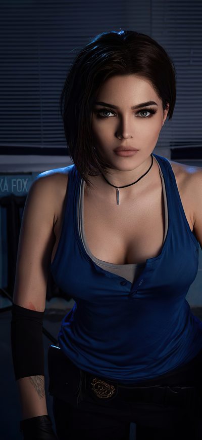 Fond d'écran iPhone Jill Resident Evil Cosplay