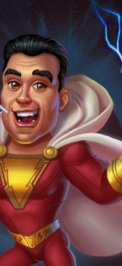 Fond d'écran iPhone New Shazam Art