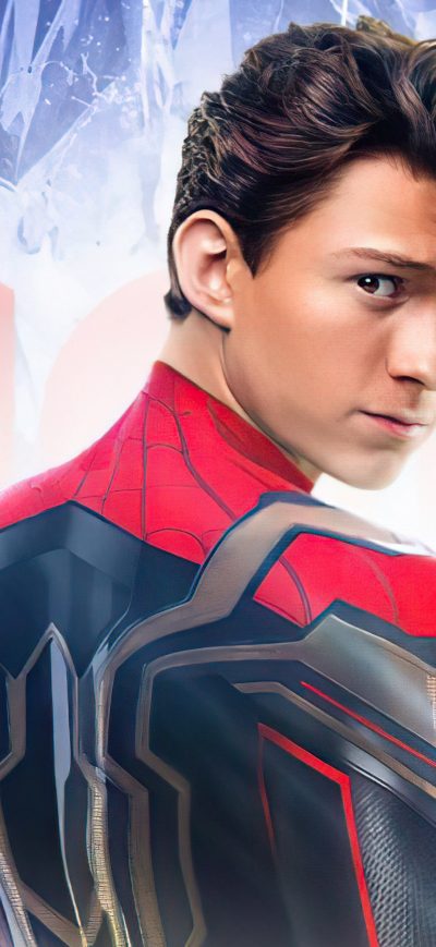 Fond d'écran iPhone Tom Holland Spider Man No Way Home 4k