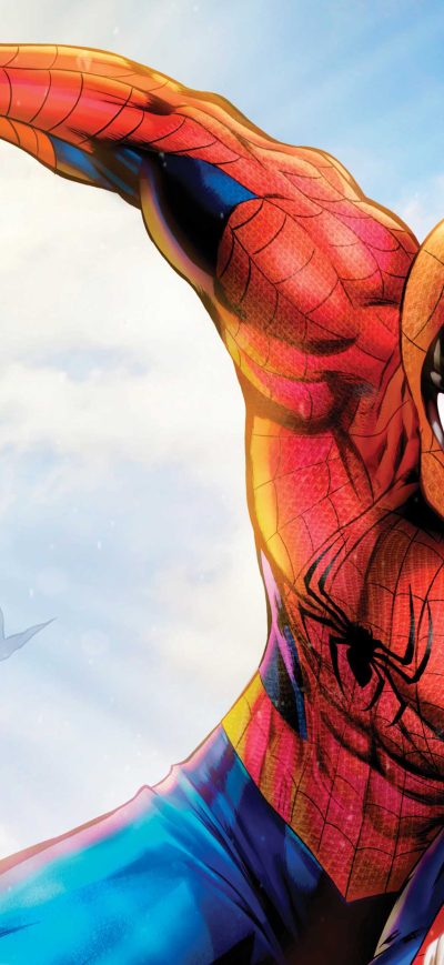 Fond d'écran iPhone Spiderman Paint Art4k