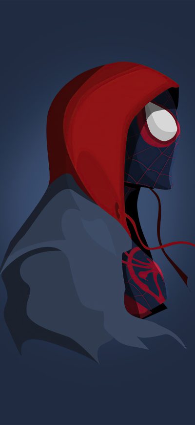 Fond d'écran iPhone 5 Spiderman Minimalism