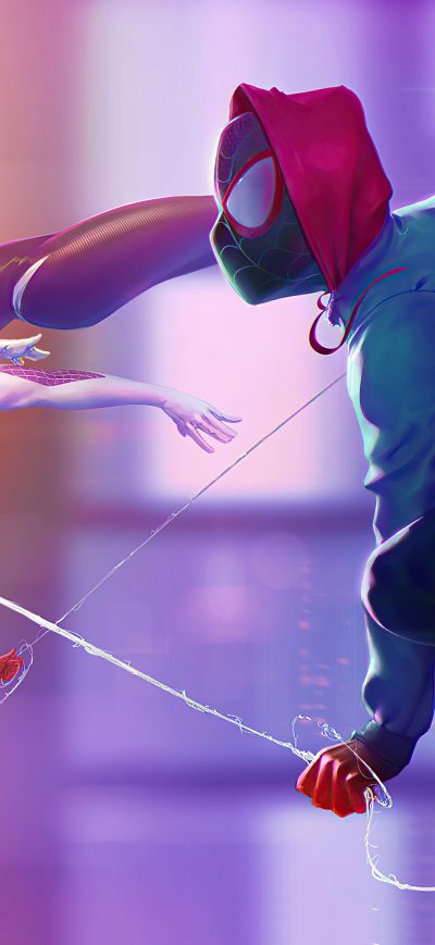 Fond d'écran iPhone Spider Man Team 4k