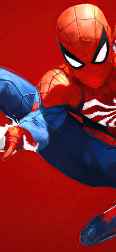 Fond d'écran iPhone Spider Man Web Shooter 4k