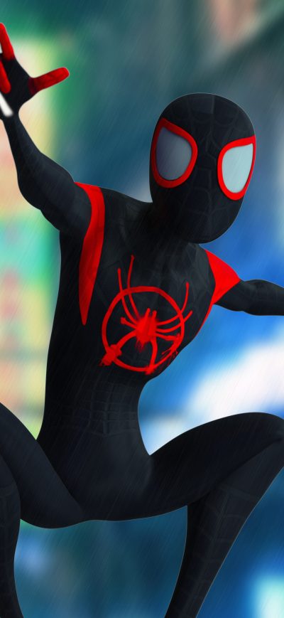 Fond d'écran iPhone Spider Man Miles Coming 4k