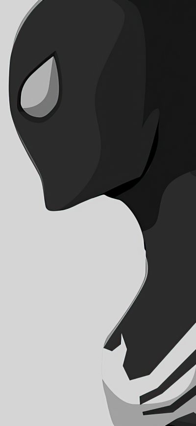 Fond d'écran iPhone 2020 Black Spiderman 4k