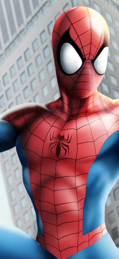Fond d'écran Spidey sur iPhone