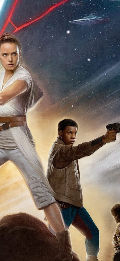 Fond d'écran iPhone Star Wars The Rise Of Skywalker New Poster Imax