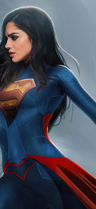 Fond d'écran iPhone Sasha Calle As Supergirl 4k