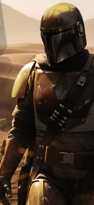 Fond d'écran The Mandalorian 4k Tv Show sur iPhone