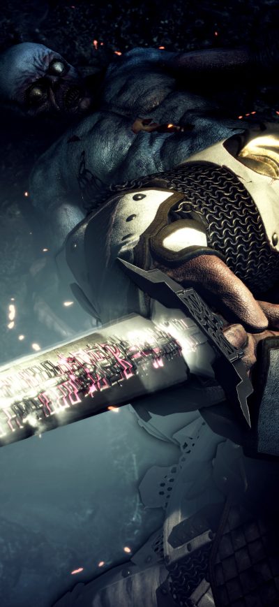 Fond d'écran iPhone The Witcher 3 Geralt 10k