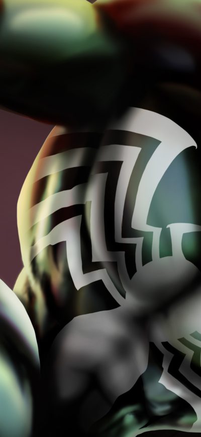 Fond d'écran iPhone 4k Venom Comic Art