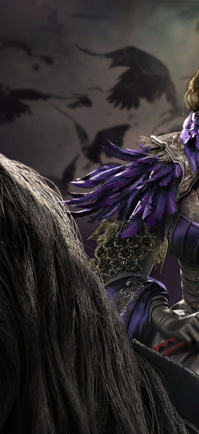 Fond d'écran iPhone Warrior Queen On Horse 4k