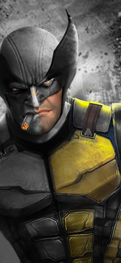 Fond d'écran iPhone Wolverine X Men Comic Art 5k
