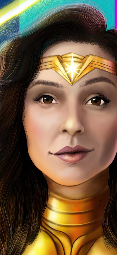 Fond d'écran iPhone Artwork Of Wonder Woman 1984