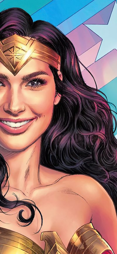 Fond d'écran iPhone Wonder Woman Amazing Smile