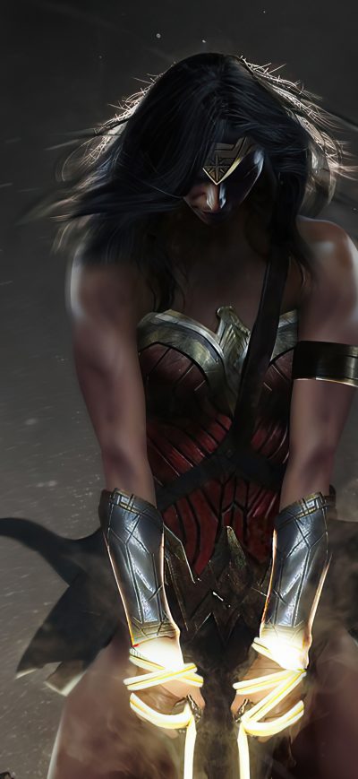 Fond d'écran iPhone Wonder Woman Power