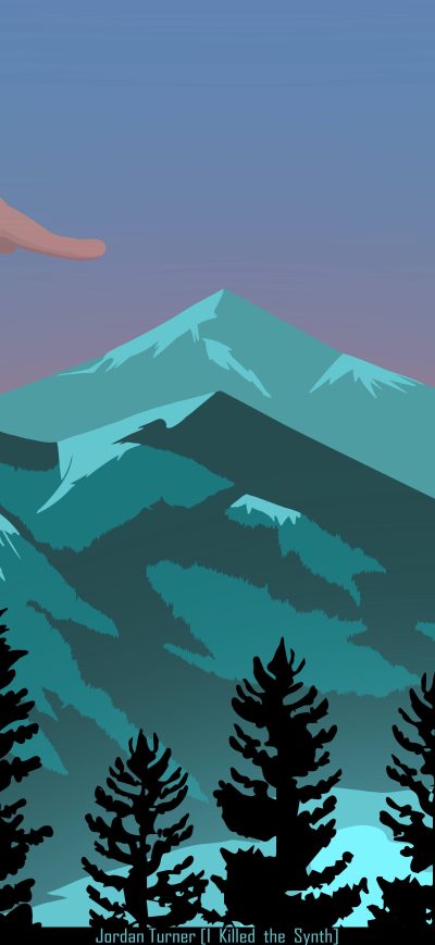 Fond d'écran iPhone Appalachia Mountain 8k Illustration