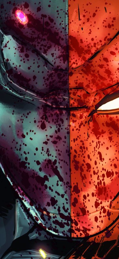 Fond d'écran iPhone Deathstroke New Art