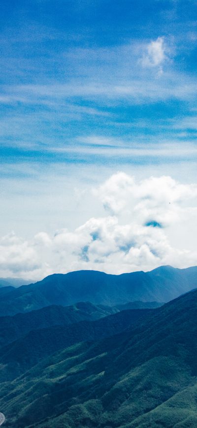 Fond d'écran iPhone Mountains Peaks Clouds 4k