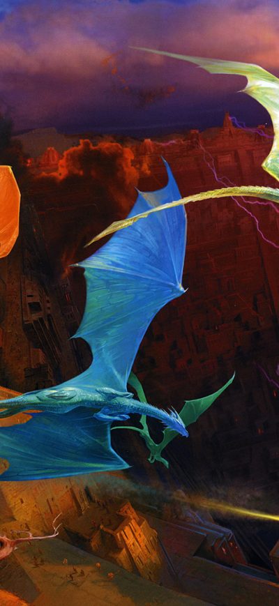 Fond d'écran iPhone Fantasy Dragon