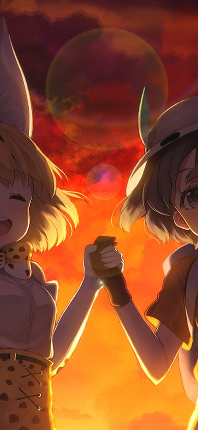 Fond d'écran iPhone Kemono Friends