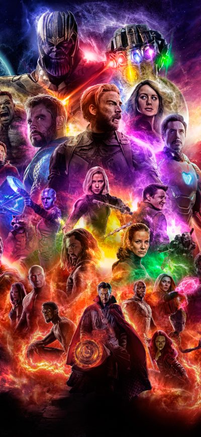 Fond d'écran iPhone Avengers 4 Offical Poster Artwork 2019 5k